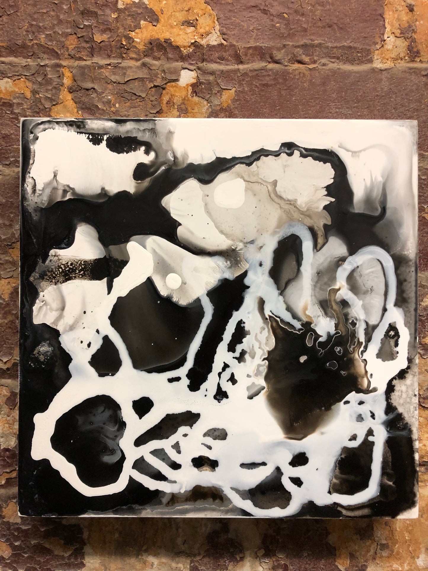 Paint it Black 10" X 10"
